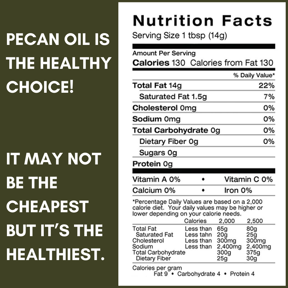 100% Pure Pecan Oil