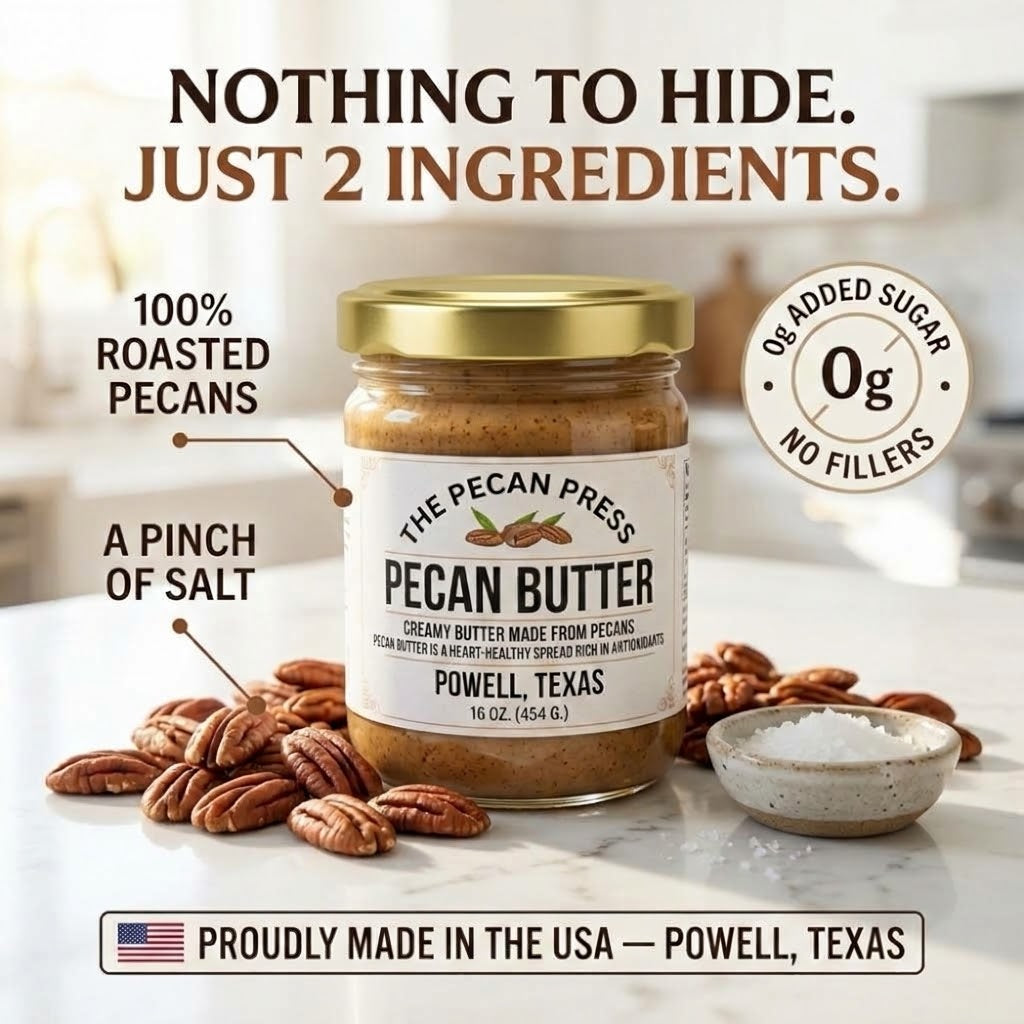 All Natural Roasted Pecan Butter